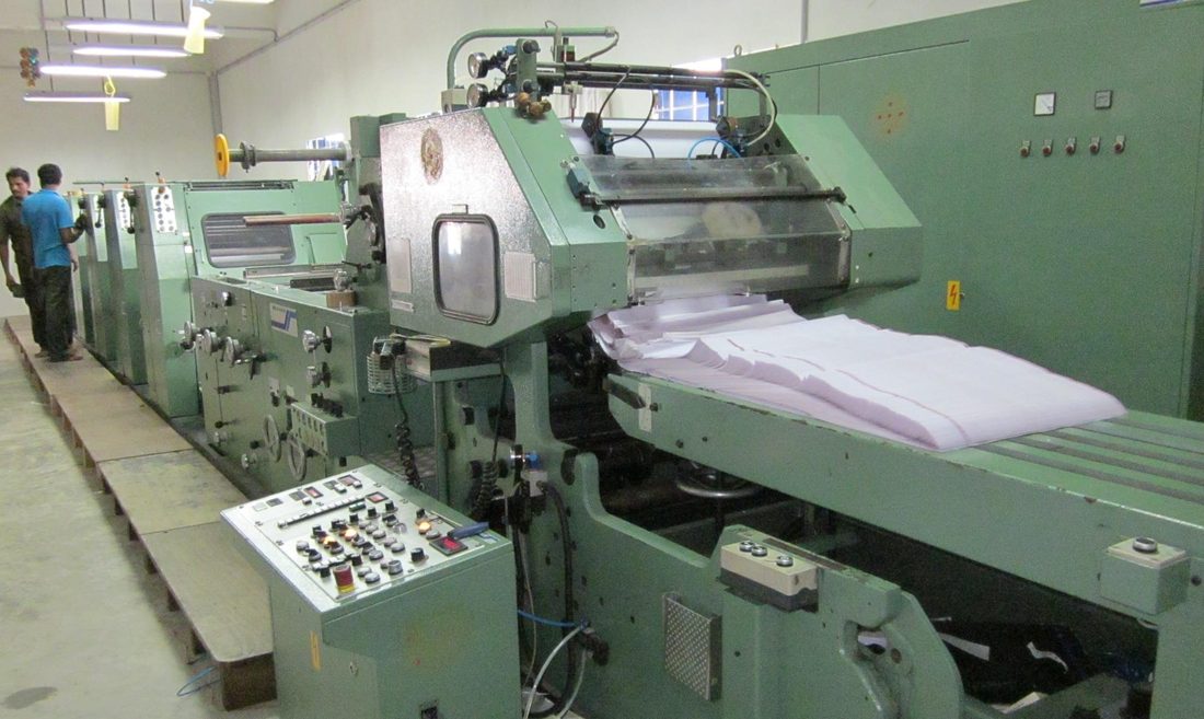 Muller Martini 5-Color Continuous Stationery Machine